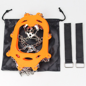Crampons antidérapants à 19/23 dents pour chaussures, chaînes à crampons pour l'escalade, l'alpinisme, la randonnée, la pêche sur glace en hiver - Product Image 6