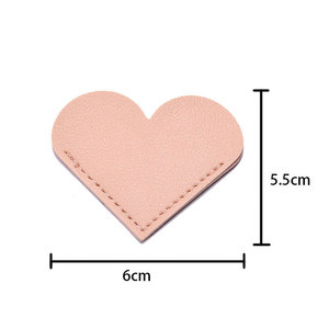 Trong Kho Da Hình Trái Tim Bookmark Trang Góc Đọc Sách Dễ Thương Bookmark Phụ Kiện Khuyến Mại Góc Da Bookmark - Product Image 3