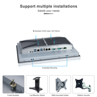 PC industriel 15 pouces, écran tactile sans ventilateur, processeur Intel Core I5-1235U, 2.5GbE, IP66, panneau HMI
