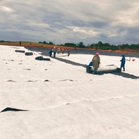 Filet de drainage géocomposite tridimensionnel en HDPE avec géotextile non tissé pour la protection des pentes