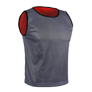 Uniforme escolar con estampado personalizado de fábrica, Baberos de fútbol, chaleco reversible de malla de secado rápido, Baberos de entrenamiento de talla grande para fútbol - Product Image 6