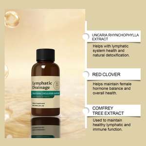 OEM 11 in 1 น้ำยาลิโปโซมอลช่วยระบายน้ำเหลืองแบบหยด ผสมสารสกัดจากรากเบอร์ด็อกและเอคินาเซีย สำหรับเสริมสร้างภูมิคุ้มกัน - Product Image 5