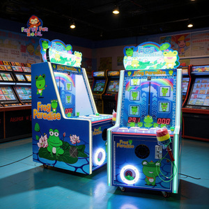 Frog <span class=keywords><strong>Paradise</strong></span> Whack <span class=keywords><strong>a</strong></span> Frog, jeu d'arcade à monnayeur pour enfants, jeu de frappe au marteau avec récompense par <span class=keywords><strong>ticket</strong></span>, pour aire de jeux - Product Image 5