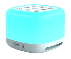 Máquina <span class=keywords><strong>de</strong></span> Sonido Portátil con Ruido Blanco y Sonido <span class=keywords><strong>de</strong></span> <span class=keywords><strong>Lluvia</strong></span>, Luz, Volumen Ajustable, Recargable, Ayuda <span class=keywords><strong>para</strong></span> <span class=keywords><strong>Dormir</strong></span> - Product Image 1