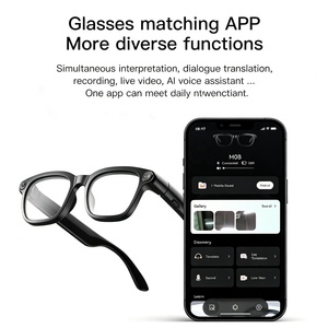 Gafas Inteligentes M08 <span class=keywords><strong>de</strong></span> 300 mAh, 800 W, Cámara Integrada Nítida, Traducción por IA, Detección <span class=keywords><strong>de</strong></span> Uso, Compatibles con Descarga <span class=keywords><strong>de</strong></span> Aplicaciones - Product Image 5