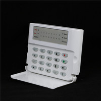 Metal Housing Control Panel Burglar Alarm System 8 Wired Zones and 8 Wireless Zones PSTN Home Security Alarm System