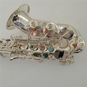 Argento curved soprano <span class=keywords><strong>sassofono</strong></span>/bambini <span class=keywords><strong>sassofono</strong></span> bambino soprano <span class=keywords><strong>sax</strong></span> - Product Image 2