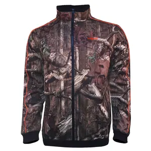 topgear fashionable waterproof hunting softshell jacket for mens 96% polyester 4% spandex bonded micro polar fleece