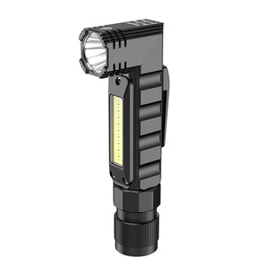 Lampe torche stylo en alliage d'aluminium rechargeable par USB, <span class=keywords><strong>1000</strong></span>+ lumens, ultra-mince, de poche, avec clip, projecteur et faisceau réglable - Product Image 2