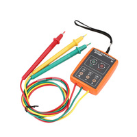 Nouveau SM852B testeur de Rotation de Phase détecteur d'indicateur de Phase numérique Buzzer LED compteur de séquence de Phase testeur de tension 60V ~ 600V AC
