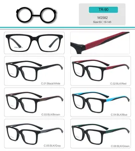 กรอบแว่นตาแบบใสสำหรับผู้ชายและผู้หญิง,กรอบ PC ทันสมัยสไตล์เกาหลีคลาสสิกแบบสี่เหลี่ยมแว่นตาใสสำหรับอ่านหนังสือ