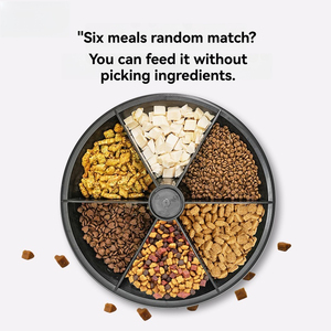 Alimentatore automatico per animali domestici intelligente per l'alimentazione di cani e gatti App per il funzionamento a tempo cibo umido ciotola per gatti - Product Image 5