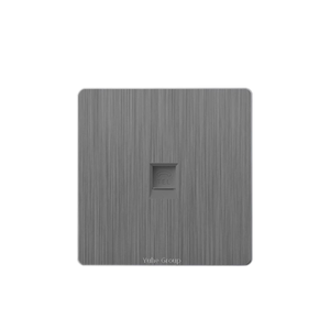 Prise murale multifonctionnelle 1-sur-2 en PVC avec prise universelle EU/UK RJ11/RJ45 double alimentation 10A - Product Image 3