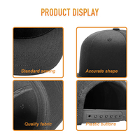 Gorras Snapback de Seis Paneles con Logotipo Bordado al por Mayor, que se Adaptan a la Forma de la Cabeza y Tienen Tamaño Ajustable Apto para Hombres y Mujeres