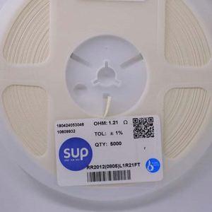 Whole Sale RR2012 0805L1R21FT 0805 2012 Resistors Chip Resistors SMD Resistors 1.21ohm 1% 1/8W Thick Film Resistor - Product Image 1