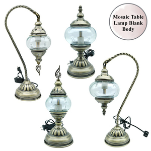 Handmade Iron E14 Traditional DIY Mosaic Lamp Kit <strong>Turkish</strong> Style Stained Glass Night <strong>Light</strong> for Bedroom Home Decorative Gift - Product Image 2