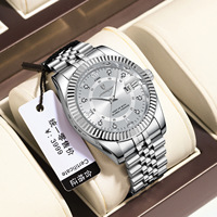 Montre de luxe pour homme, nouvelle montre à quartz pour homme, style business