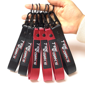 Llavero Corto <span class=keywords><strong>de</strong></span> Poliéster con Logotipo Personalizado <span class=keywords><strong>de</strong></span> Fábrica, Tejido y Bordado, con Gancho <span class=keywords><strong>de</strong></span> Águila, Llaveros Personalizados para la Muñeca - Product Image 1