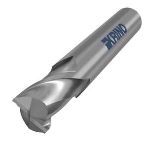 KRINO - 241500300 Fresas de extremo de carburo de dos flautas serie corta-EAN 8014249407744 BROCAS DE METAL - Product Image 2