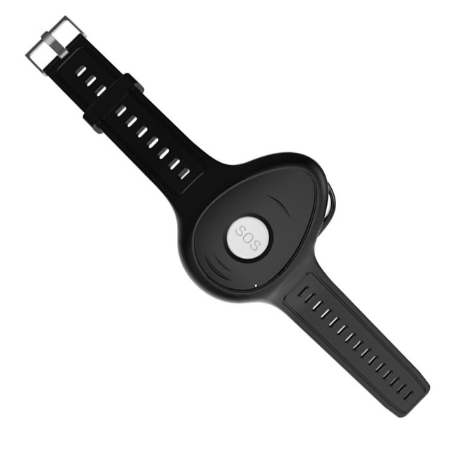 EV07B Fall Detection Tilt Alert SOS Panic Button Emergency Call 4G GPS Tracker with Wristband for Elder