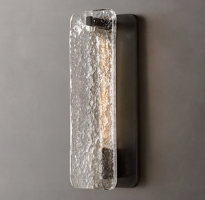 Американская современная стеклянная настенная бра, латунная отделка, для гостиной, спальни - Product Image 6