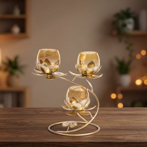 Personalizado en embalaje, diseño moderno, molde para velas, boda romántica, hogar, candelabro de Metal dorado, soporte de vela cónico largo - Product Image 5