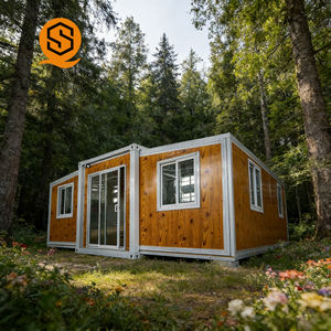 Maison Conteneur de Luxe Extensible 10/20/30/40 pieds Maison Modulaire Pliable Tiny House 3 4 Chambres Maison Préfabriquée Logement Résidentiel - Product Image 6