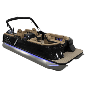 <span class=keywords><strong>Barco</strong></span> <span class=keywords><strong>fueraborda</strong></span> de lujo deportivo de aleación de aluminio de grado marino de 150HP para Vela, pesca y relajación - Product Image 1