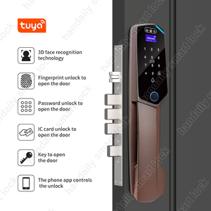 Tuya thông minh khóa cửa WiFI 3D Nhận dạng khuôn mặt kỹ thuật số Khóa vân tay cerradura inteligente RFID NFC thẻ Keyless khóa - Product Image 3