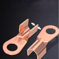 Connecteur de câble épais en cuivre violet de haute qualité, série OT 3A-1000A, pour presse-étoupe et cosses de câble, vente en gros à prix abordable