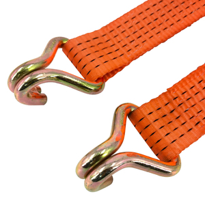 <span class=keywords><strong>Sangle</strong></span> <span class=keywords><strong>d</strong></span>'<span class=keywords><strong>arrimage</strong></span> à cliquet personnalisée avec logo, 2 pouces, résistance à la rupture de 3000 kg, sangles à cliquet courtes pour moto avec double crochet en J - Product Image 3