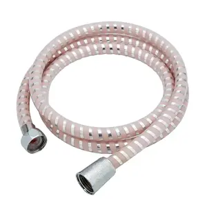 PVC Shower Hose Explosion-Proof Anti-Twist Handheld High Pressure Affordable PVC Shower Hose For Bathroom