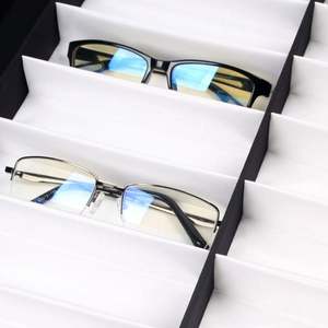 Vente en gros de lunettes de vue et de lunettes de soleil classiques de haute qualité, étuis de rangement à 20 compartiments, boîte de présentation - Product Image 3