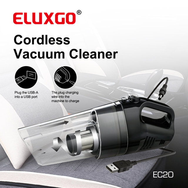 Wholesale Powerful Mini Battery Wireless Vacuum Cleaner Handheld 2000mAh Cordless Rechargeable Vacuums Car Vacuum Cleaner