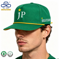 Casquettes de baseball à visière plate avec cordon, personnalisables par impression privée, pour l'extérieur, le style décontracté et urbain, vente en gros directe usine