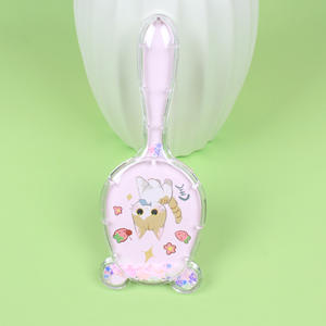 BLISSLIFE Peine <span class=keywords><strong>de</strong></span> Masaje Popular con Diseño <span class=keywords><strong>de</strong></span> Oso <span class=keywords><strong>de</strong></span> Dibujos Animados, Cepillo para el Cabello <span class=keywords><strong>de</strong></span> Niños con Lentejuelas Brillantes, Lindos Animales, Peine con Cojín <span class=keywords><strong>de</strong></span> Aire para Niños - Product Image 5