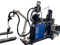 Cobot de soudage collaboratif intelligent IA, bras robotique industriel à 6 degrés de liberté, robot de soudage automatique