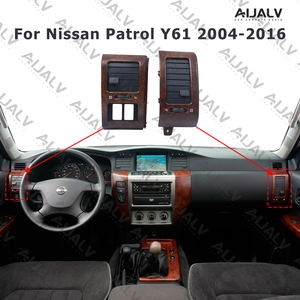 Nuevo Panel de Reemplazo para la Rejilla de Ventilación del Aire Acondicionado del Tablero Central para Nissan Patrol Y61 2004-2016, Rejilla de Ventilación Lateral - Product Image 6