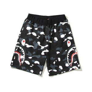 Pantalones Cortos Deportivos Casuales Unisex Bapees de Alta Calidad con Estampado de Cabeza de Tiburón, de Doble Cara, con Estampado Animal, de Algodón 1:1 - Product Image 4