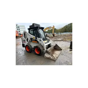 Mini BOBCAT S18 Skid Steer Loader Cheap Wheel Front Loaders Machine Second Hand Loader Bobcat S18 For Sale