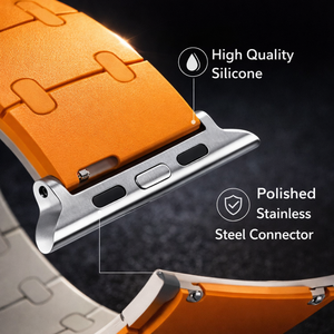 Bracelets de montre intelligents universels en silicone souple multicolores, étanches, à attaches magnétiques pour les séries de montres 9, 8, 41 mm, 40 mm, 41 mm - Product Image 4