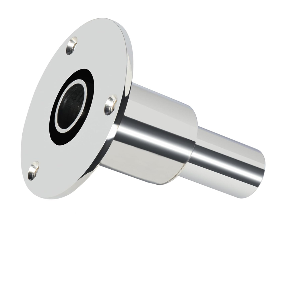 24mm Thru Hull Exhaust Fitting - 316 Stainless Steel For Boat Diesel Heater & Marine Exhaust Pipes