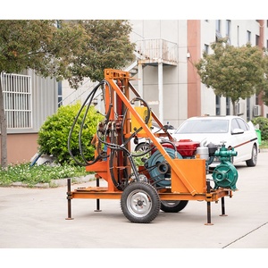 Küçük 100m 150m sondaj deliği sondaj kulesi Mini derin su delik iyi yem sıkıcı makinesi fiyat - Product Image 6