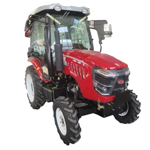 TE系列农用车轮农用机械农用拖拉机新型4WD带驾驶室迷你拖拉机犁