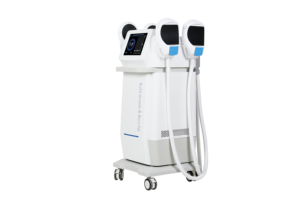 Appareil professionnel de stimulation musculaire EMS pour le remodelage corporel avec 4 poignées, coussin pour le plancher pelvien en option - Product Image 6