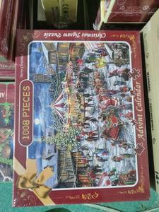 En stock Compte à rebours <span class=keywords><strong>de</strong></span> Noël transfrontalier nouvelle boîte aveugle personnalisable 24 petites boîtes <span class=keywords><strong>calendrier</strong></span> 1008p Puzzle <span class=keywords><strong>de</strong></span> Noël estampage - Product Image 6
