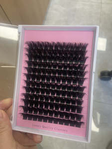 新しいラグジュアリー5D 24mmクラスターカスタム自社ブランドセグメントまつげカスタムボリューム10mm 12mm 20mmキットミックス - Product Image 2