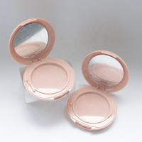 Boîte à poudre de maquillage portable, étui pour coussin d'air, boîte à fond de teint DIY, boîte à crème BB avec miroir