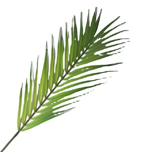 Feuilles de palmier Areca artificielles populaires en plastique, verdure artificielle pour décorations de mariage et décoration intérieure - Product Image 5