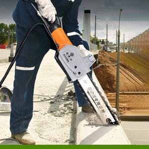 Scie murale électrique d'ingénierie, moteur sans balais, scie à chaîne, profondeur de coupe 48 cm/18,89 pouces, scie à chaîne diamantée pour béton - Product Image 2